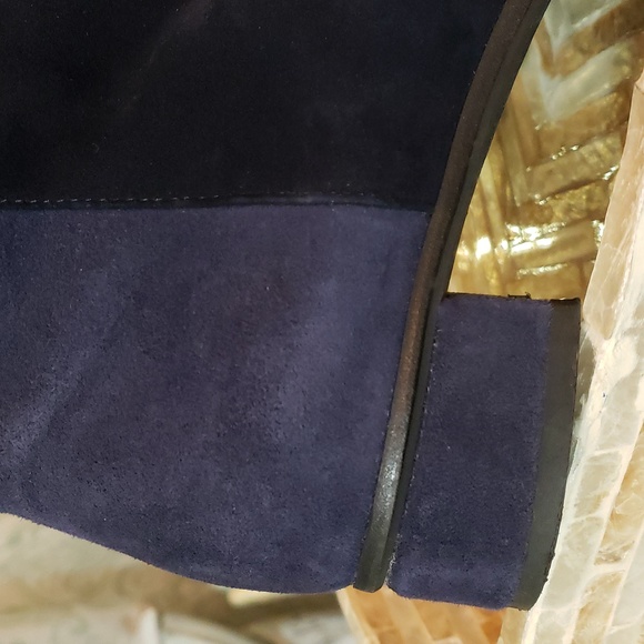 Aquatalia Navy Blue Boots ladies size 7 - Picture 3 of 9